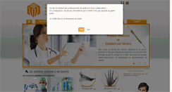 Desktop Screenshot of choc-orthopedie.fr